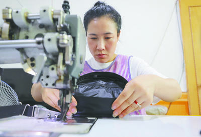 訂單式生產(chǎn) 促進(jìn)就業(yè)增收